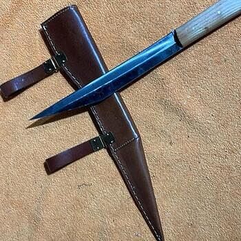 Broken Back Seax, Type IV A gorgeous blade