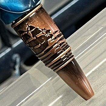 Lighthouse Antique Copper Pen Kit Great Pen. Great Experience. Fun to turn.