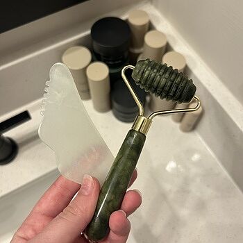 Green Jade Ridged Roller My Favorite Facial Tool