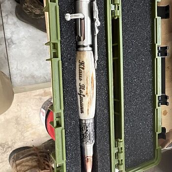 Tactical Rifle Case Pen Box in OD Green Gun /pen case
