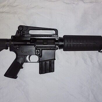 PSA PA-15 5.56 Classic Stealth AR-15 Pistol 11.5" Carbine 1/7 Phos. BTR Superb