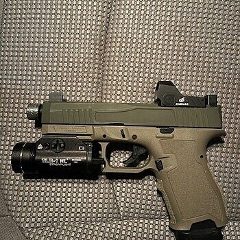 PSA Dagger Compact Complete Polymer Frame, Flat Dark Earth great gun