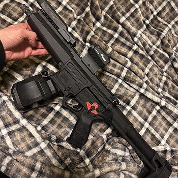 PSA AR-V 7" 9mm 1/10 Nitride Tri-Lug MOE EPT PDW Pistol My Favorite ARP