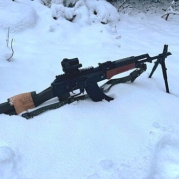 Blem PSAK-47 GF3 Rifle Forged Classic Polymer, ODG Rifle is fine