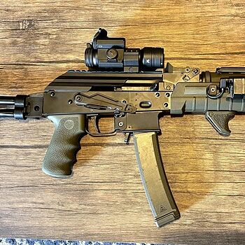 PSA AK-V 9mm MOE SBA3 Pistol, ODG One of my favorite guns now!