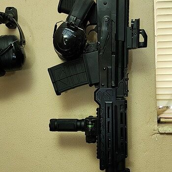 JTS M12AK 12 GA 18" Semi-Auto Shotgun, Black - M12AK Reliable piece