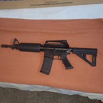 PSA PA-15 5.56 Classic Stealth AR-15 Pistol 11.5" Carbine 1/7 Phos. BTR Solid ARP