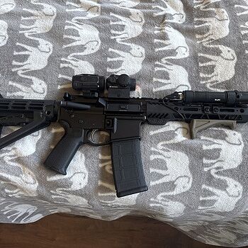 PSA AR-15 Pistol 5.56 10.5" 1/7 Phos. 9" LTWT M-Lok MOE EPT SBA4 AMAZING!!!