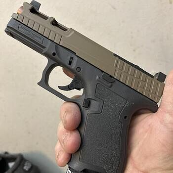 PSA Dagger Compact Complete Polymer Frame, Black Nice affordable pistol
