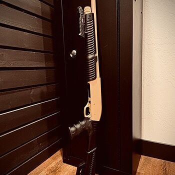 G-Force GF2P 12 Gauge 20" 4rd Pump-Action Shotgun, Black - GF2P1220 With it