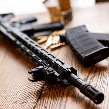 PSA AR-15 16" Mid-Length 5.56 NATO 1/7 Nitride 13.5" Lightweight M-Lok MOE EPT Rifle w/MBUS Sight Set Just buy one!!