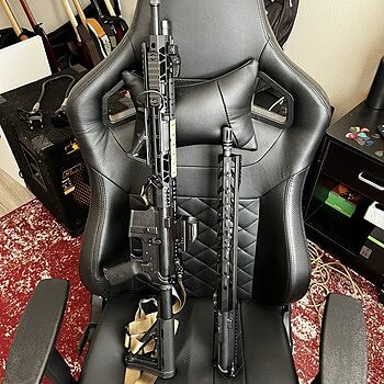 PSA AR-15 Upper 5.56 16" Mid-Length 1/7 Nitride 13.5" M-LOK w/NiBx BCG & CH I have an Anderson AM15