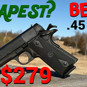Rock Island 1911 GI .45 ACP 5" 8rd Pistol - 56424 Is this the BEST CHEAPEST