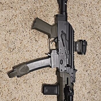 PSA AK-V 9mm MOE SBA3 Pistol, ODG I love the gun and