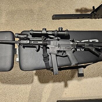ArmaLite M-15 PDW 9mm Luger 9" 30rd Pistol w/ Brace, Black - M15PDW9 Swap the barrel