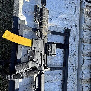 PSA AR-V 8" 9mm 1/10 Lightweight M-Lok MOE EPT SBA3 Pistol Tac Driver