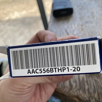 AAC 5.56 NATO 75 Grain BTHP Match w/ Cannelure 20rd Box Affordable accuracy, QC is iffy