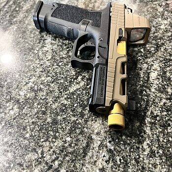 PSA Dagger Compact Complete Polymer Frame, Black Glock 19ish