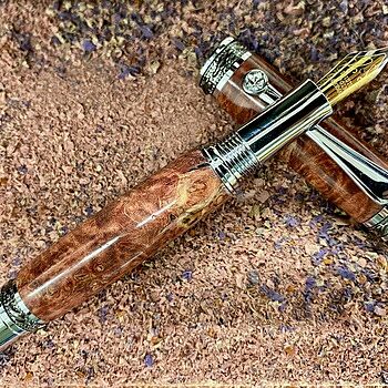 Majestic Gun Metal/Chrome Fountain Pen Kit Majestic Gun Metal/Chrome Fountain Pen Kit