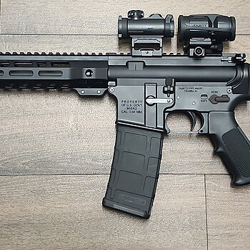 PSA 14.7" Mid-length CHF 5.56 NATO 1:7 13.5" Lightweight M-Lok Upper Pinned & Welded - No BCG or CH - 77932796 Outstanding FN barreled Upper Receiver