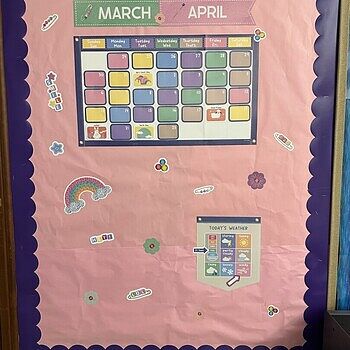 65' Deep Purple Rolled Scalloped Bulletin Board Borders Vibrant wide border.