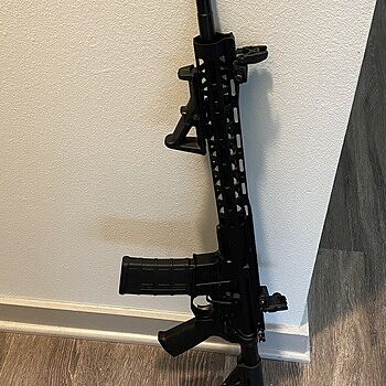PSA AR-15 16" Mid-Length 5.56 NATO 1/7 Nitride 13.5" Lightweight M-Lok MOE EPT Rifle w/MBUS Sight Set Excellent purchase for the price,