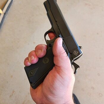 Rock Island 1911 GI .45 ACP 5" 8rd Pistol - 56424 Meaty Mitts Beware