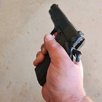 Rock Island 1911 GI .45 ACP 5" 8rd Pistol - 56424 Meaty Mitts Beware