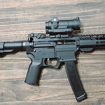 PSA AR-V 8" 9mm 1/10 Lightweight M-Lok MOE EPT SBA3 Pistol A real awesome 9mm pcc