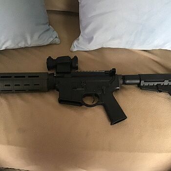 PSA AR-15 Bolt Carrier Group 5.56 Full-Auto Nitride MPI - 516446953 Shoots every other time, have