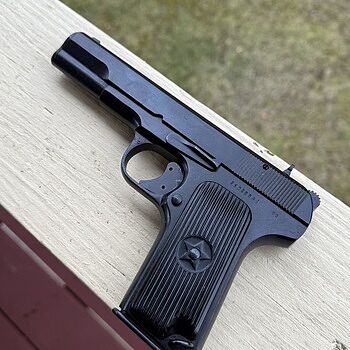 Chinese Tokarev Type 54 Military C&R Eligible 4.5" 7.62x25 mm 8rd Pistol, Good Used Surplus Condition Excellent