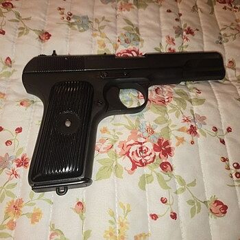 Chinese Tokarev Type 54 Military C&R Eligible 4.5" 7.62x25 mm 8rd Pistol, Good Used Surplus Condition Cosmetically it looks unissued. Something