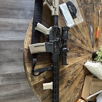 SIG Sauer Tango MSR LPVO Scope 1-6x24mm SFP w/ Alpha Cantil. MSR Mount, Black - SOT61000 The scope is crystal clear