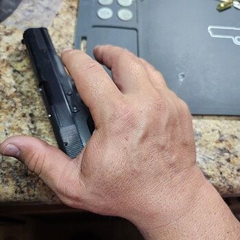 Chinese Tokarev Type 54 Military C&R Eligible 4.5" 7.62x25 mm 8rd Pistol, Good Used Surplus Condition Type 54