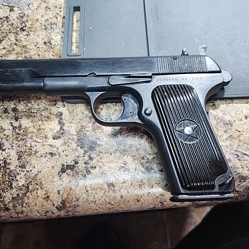 Chinese Tokarev Type 54 Military C&R Eligible 4.5" 7.62x25 mm 8rd Pistol, Good Used Surplus Condition Type 54