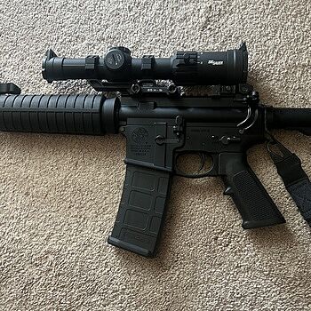 SIG Sauer Tango MSR LPVO Scope 1-6x24mm SFP w/ Alpha Cantil. MSR Mount, Black - SOT61000 Quality item