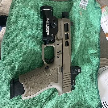 PSA Dagger Compact Complete Polymer Frame, Flat Dark Earth Put a matching color slide