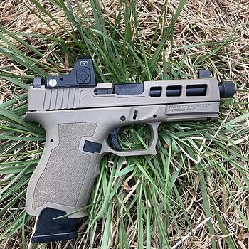 PSA Dagger Compact Complete Polymer Frame, Flat Dark Earth Put a matching color slide