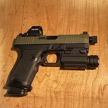 PSA Dagger Compact Complete Polymer Frame, Black Frame as described. This is