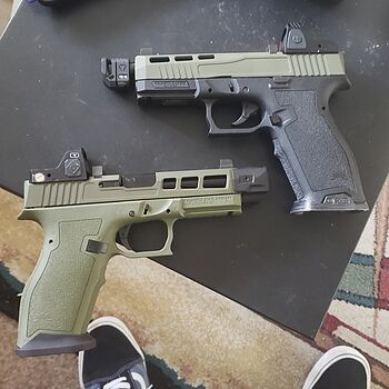 PSA Dagger Full Size - S Complete Polymer Frame, Sniper Green Best Glock clones. PSA DAGGERS