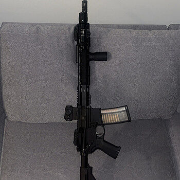 PSA AR-15 16" Mid-Length 5.56 NATO 1/7 Nitride 13.5" Lightweight M-Lok MOE EPT Rifle w/MBUS Sight Set Well worth the money