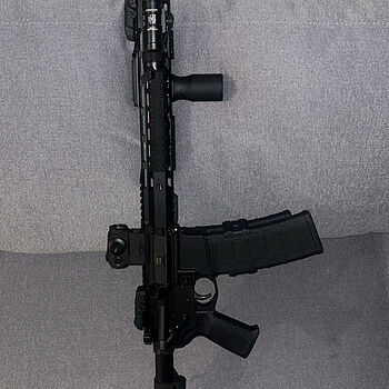 PSA AR-15 16" Mid-Length 5.56 NATO 1/7 Nitride 13.5" Lightweight M-Lok MOE EPT Rifle w/MBUS Sight Set Well worth the money