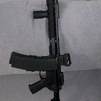 PSA AR-15 16" Mid-Length 5.56 NATO 1/7 Nitride 13.5" Lightweight M-Lok MOE EPT Rifle w/MBUS Sight Set Well worth the money