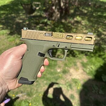PSA Dagger Full Size - S Complete Polymer Frame, Sniper Green Better than Glock?