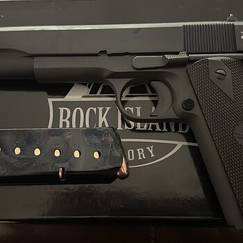 Rock Island 1911 GI .45 ACP 5" 8rd Pistol - 56424 Incredible piece of history
