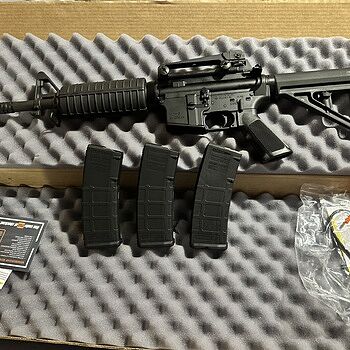 PSA PA-15 5.56 Classic Stealth AR-15 Pistol 11.5" Carbine 1/7 Phos. BTR best ar
