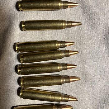 AAC 5.56 NATO 75 Grain BTHP Match w/ Cannelure 20rd Box Horrible consistency, horrible QC
