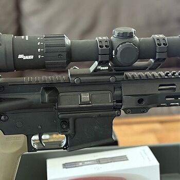 SIG Sauer Tango MSR LPVO Scope 1-6x24mm SFP w/ Alpha Cantil. MSR Mount, Black - SOT61000 Surprised