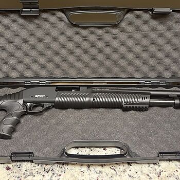G-Force GF2P 12 Gauge 20" 4rd Pump-Action Shotgun, Black - GF2P1220 Great shotgun, the stock it’s