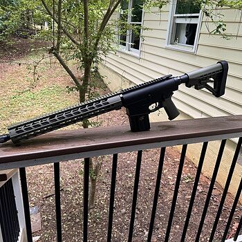 Blem PSA Gen3 PA10 .308 Complete MOE EPT Lower With Over Molded Grip . 308 PSA lower